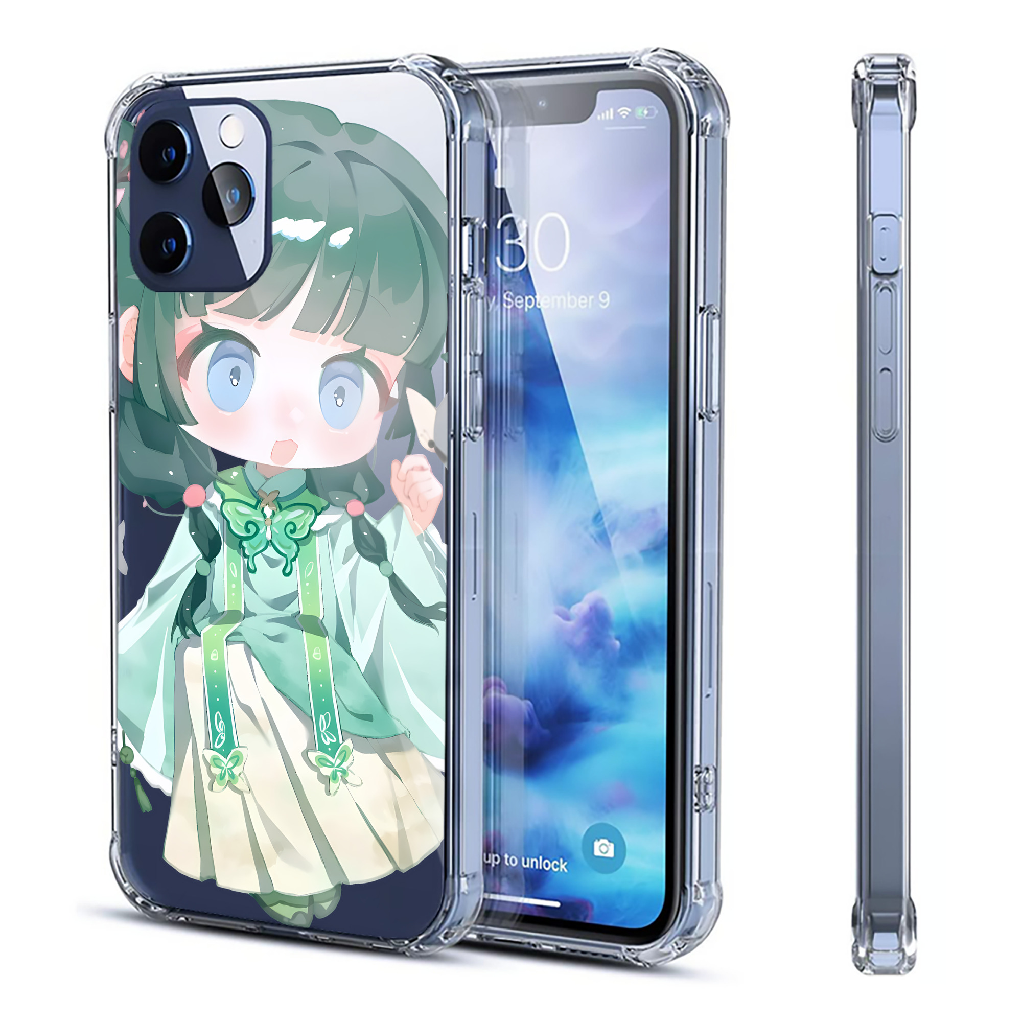 （画像用） 薬屋のひとりごと The Apothecary Diaries 【iPhone 12シリーズ対応】透明スマホケース（クリアソフトケース）
